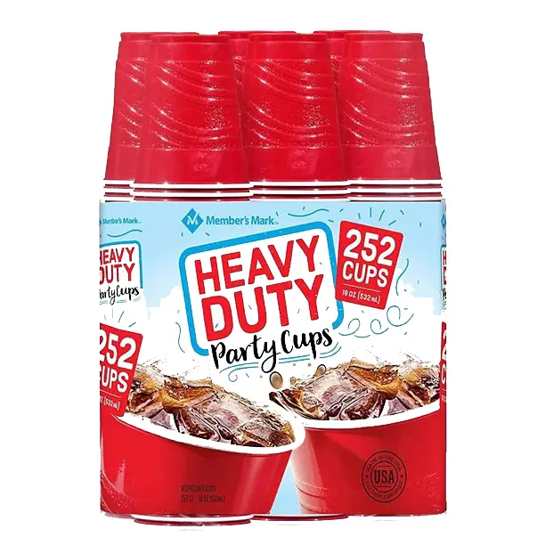 Plastic Beer Pong Cups